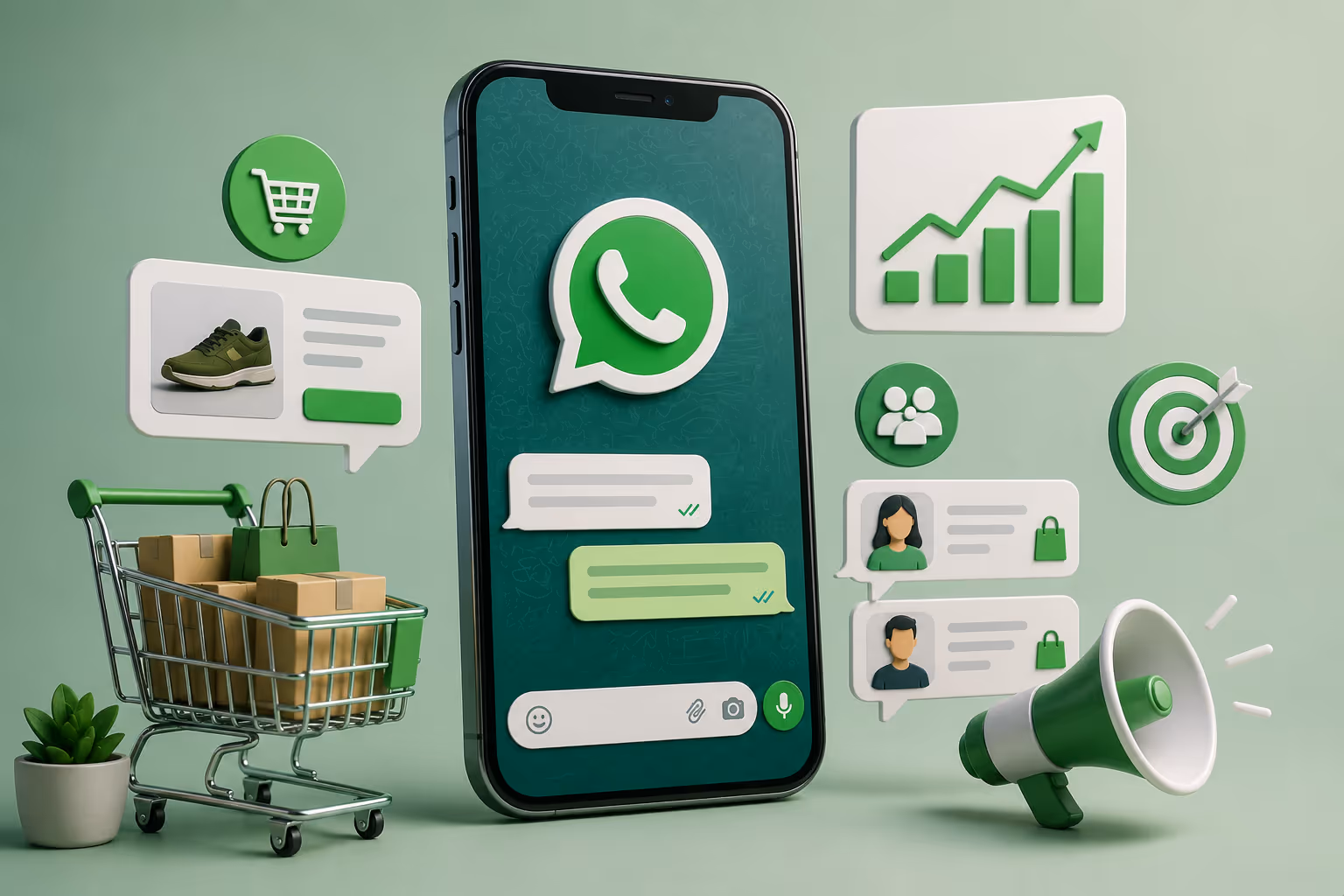 Estrategia de ventas con WhatsApp Business API, Stripe Payment Links, mensajes automatizados y engagement con clientes